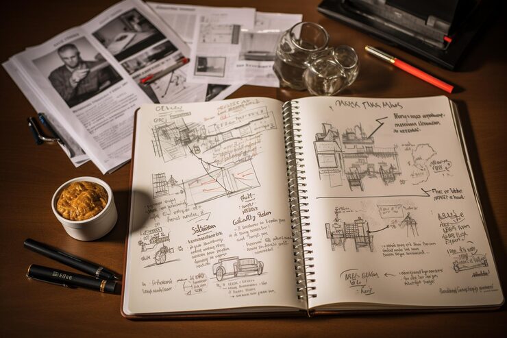 Handwritten notebook or memoir draft converted into digital text