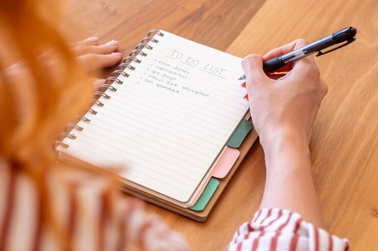 Personal notebook page converted into searchable digital text