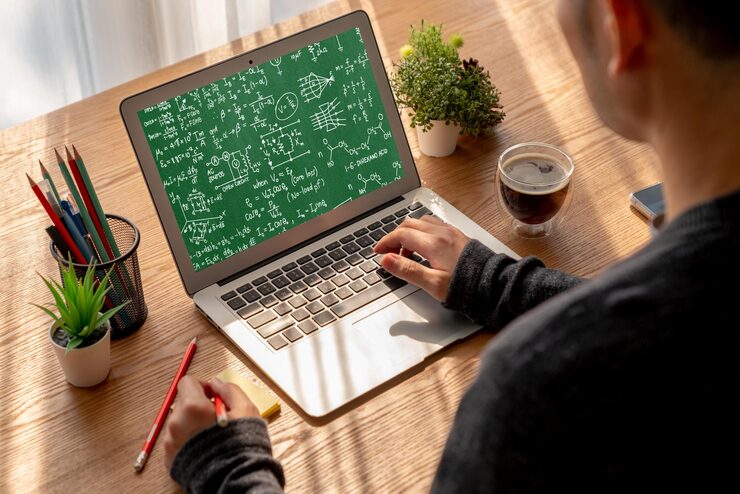 Screenshot of a math equation converted to LaTeX