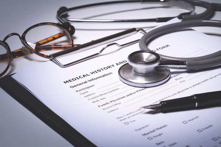 Medical document being stored digitally