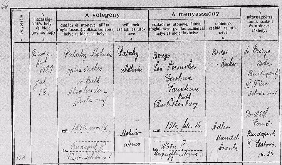 Old parish marriage entries prepared for transcription