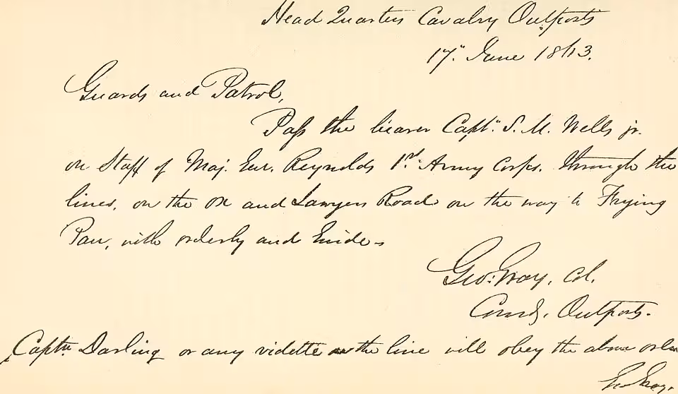 Old handwritten letter and manuscript page with digital transcription