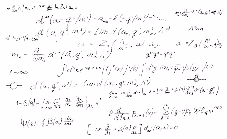 Equation layout from PDF converted into structured LaTeX