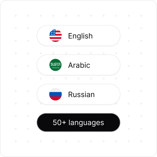 Language support