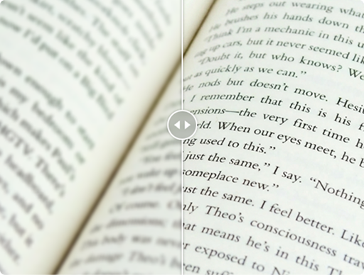 Text enhancement preview