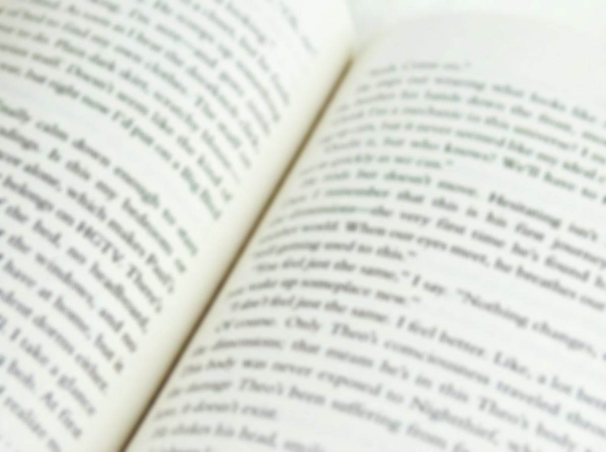 Blurry photo of a document restored to a sharper version